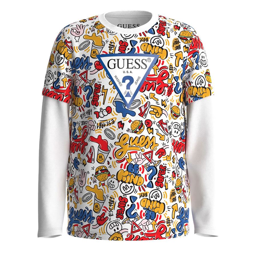 Ls T-Shirt Guess | N4YI12/K8HM3P7MZ